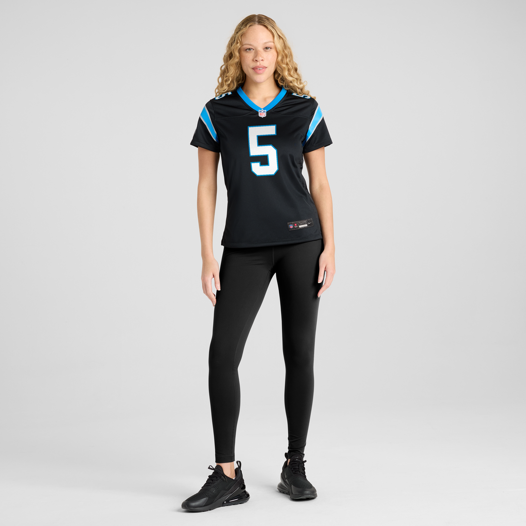 Jaelan Phillips Carolina Panthers Nike Women's Team Game Jersey - Black