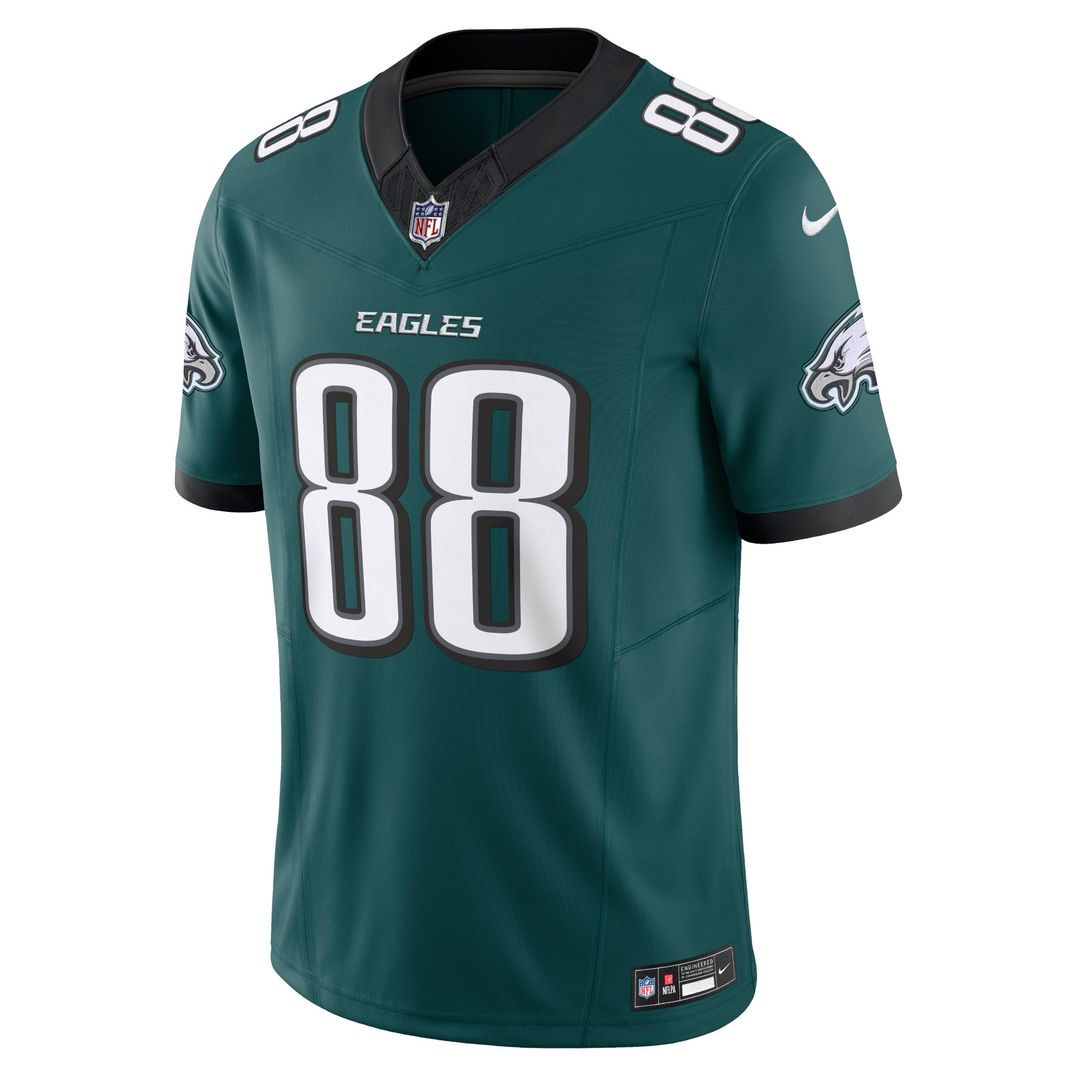 Dallas Goedert Philadelphia Eagles Nike Vapor F.U.S.E. Limited Official Jersey - Midnight Green
