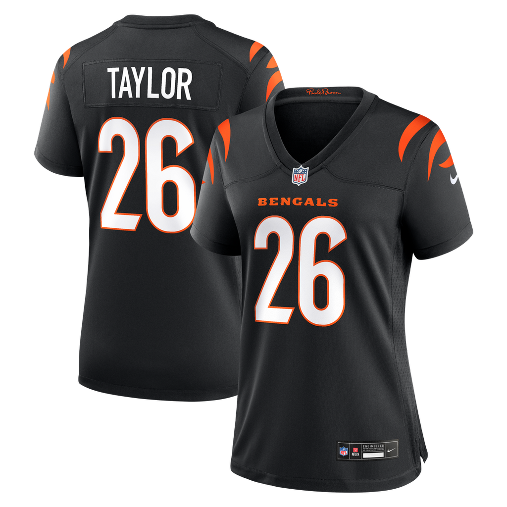Ja'Sir Taylor Cincinnati Bengals Nike Women's Team Game Jersey - Black