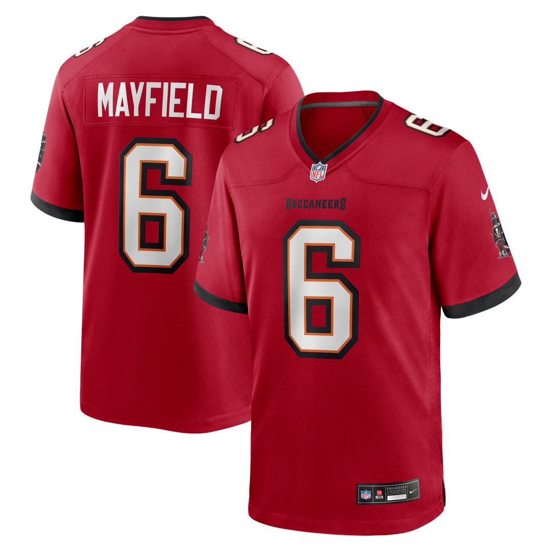 Baker Mayfield Tampa Bay Buccaneers Nike Team Game Official Jersey - Red