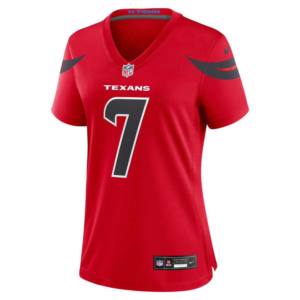 C.J. Stroud Houston Texans Nike Women's Alternate Game Official Jersey - Red
