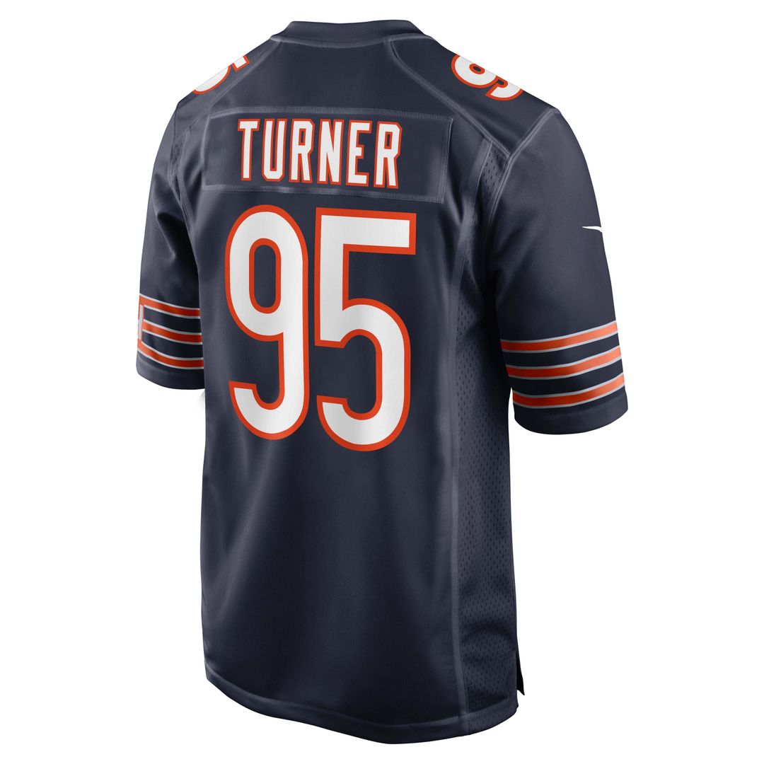 Shemar Turner Chicago Bears Nike Team Game Official Jersey -  Navy