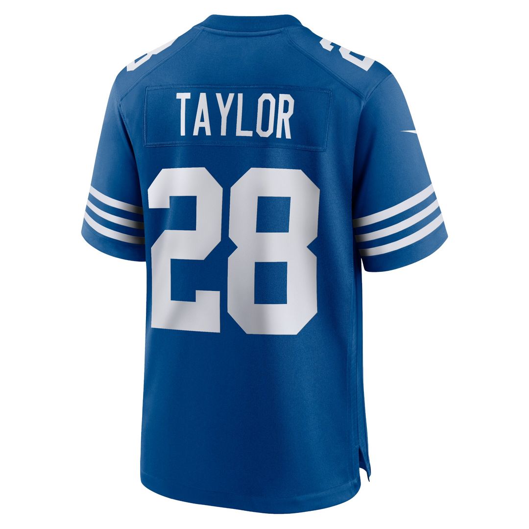 Jonathan Taylor Indianapolis Colts Nike Alternate Game Official Jersey - Royal