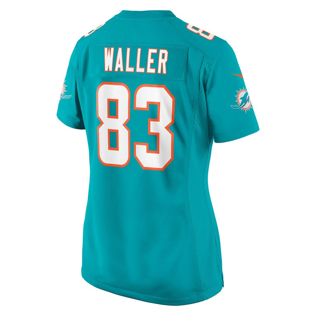 Darren Waller Miami Dolphins Nike Women's Team Game Jersey - Aqua