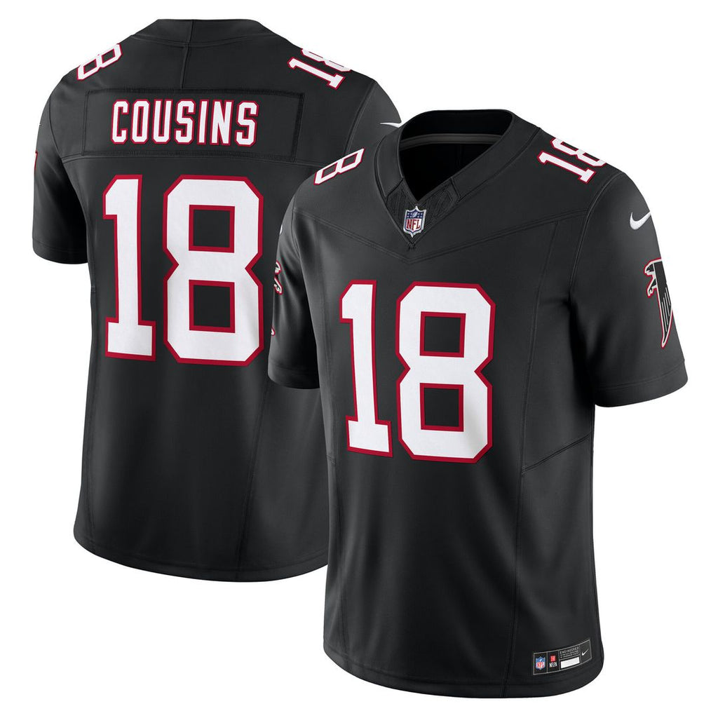 Kirk Cousins Atlanta Falcons Nike Vapor F.U.S.E. Limited Official Jersey - Black