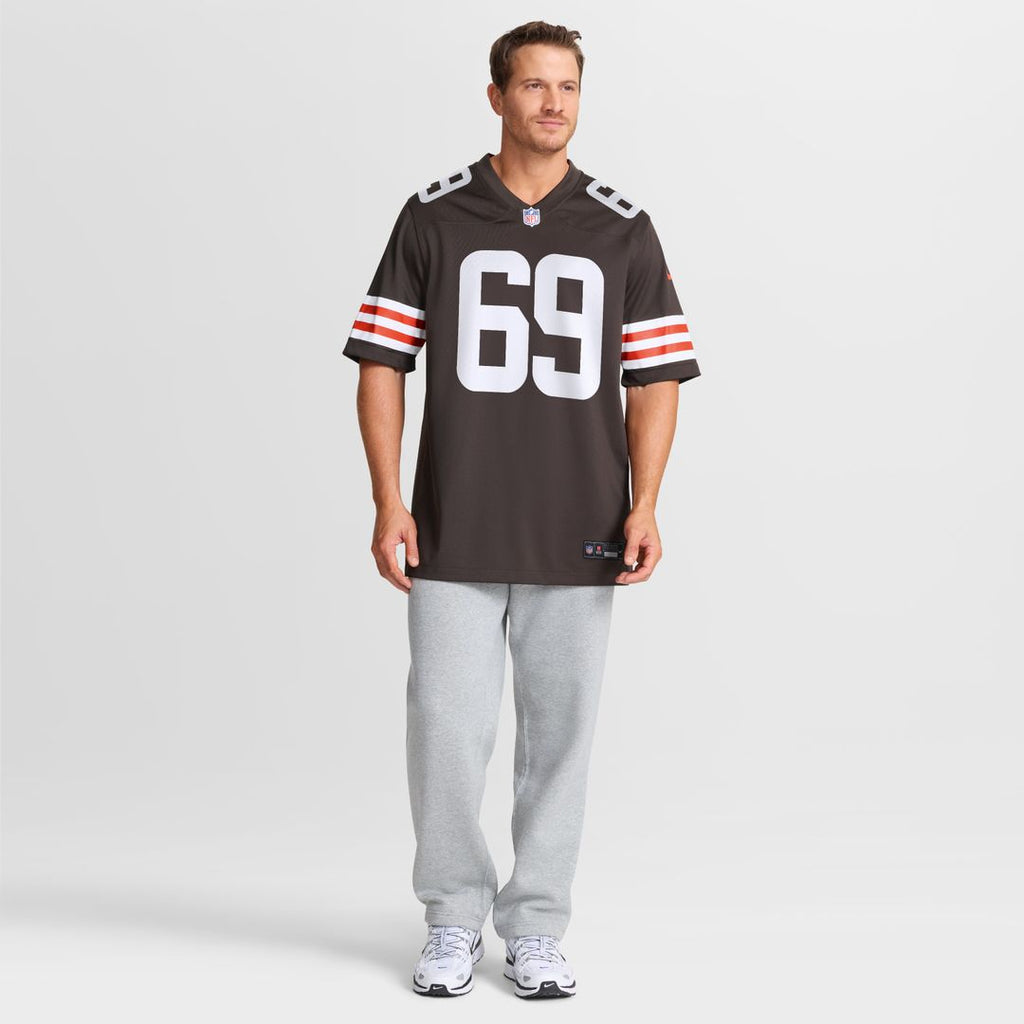 Tyre Phillips Cleveland Browns Nike Team Game Official Jersey -  Brown