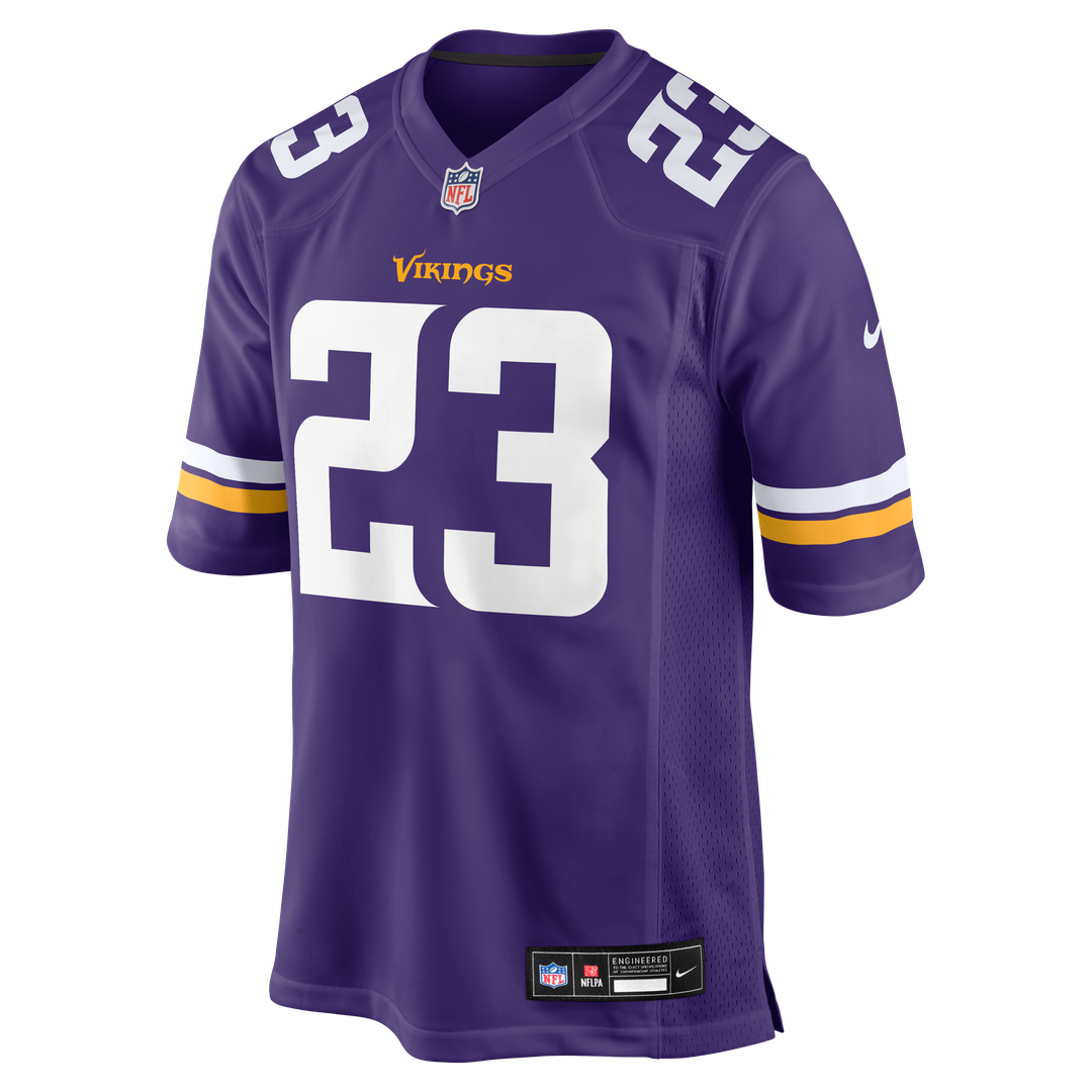 James Pierre Minnesota Vikings Nike Team Game Official Jersey -  Purple