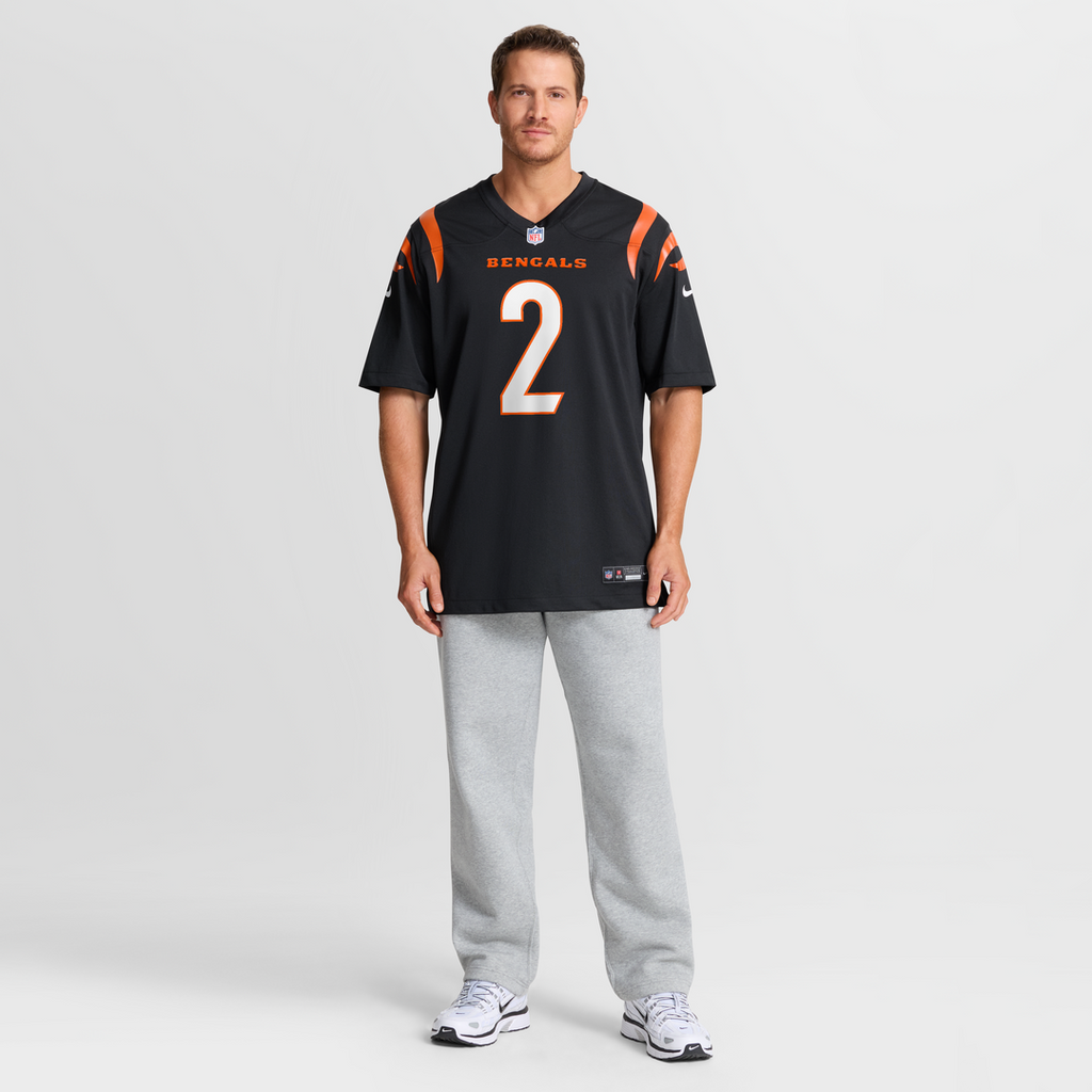 Evan McPherson Cincinnati Bengals Nike Game Official Jersey - Black