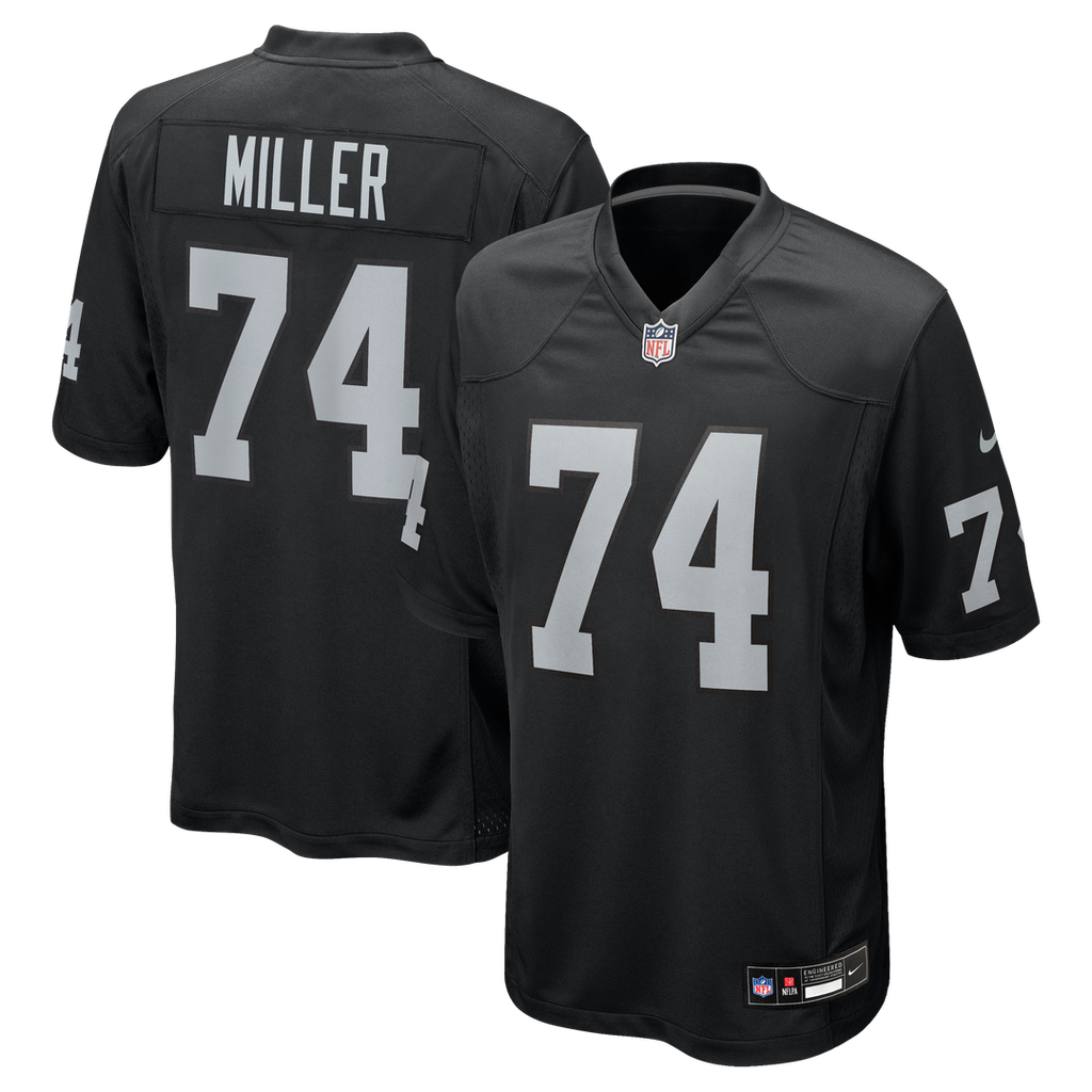 Kolton Miller Las Vegas Raiders Nike Game Official Jersey - Black