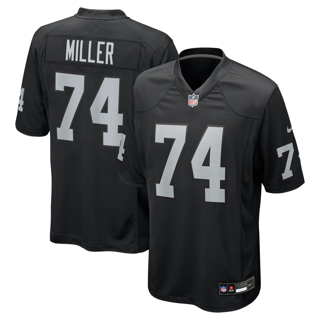 Kolton Miller Las Vegas Raiders Nike Game Official Jersey - Black