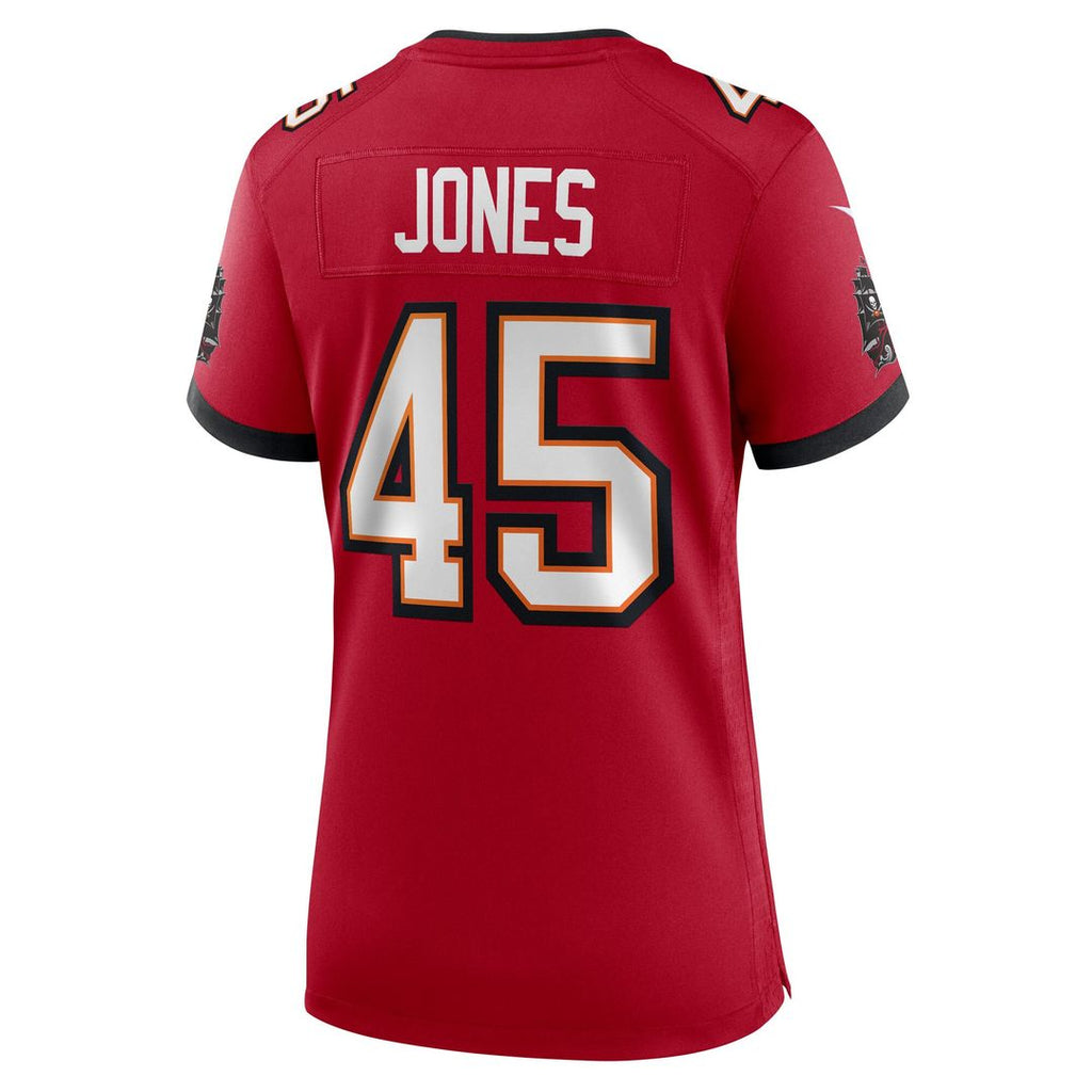 Deion Jones Tampa Bay Buccaneers Nike Women's Team Game Official Jersey -  Red