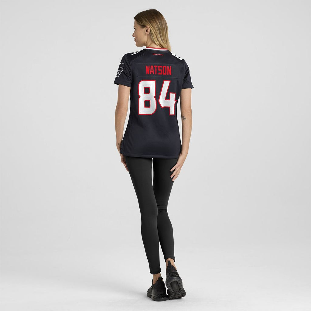 Justin Watson Houston Texans Nike Women's Team Game Official Jersey -  Navy