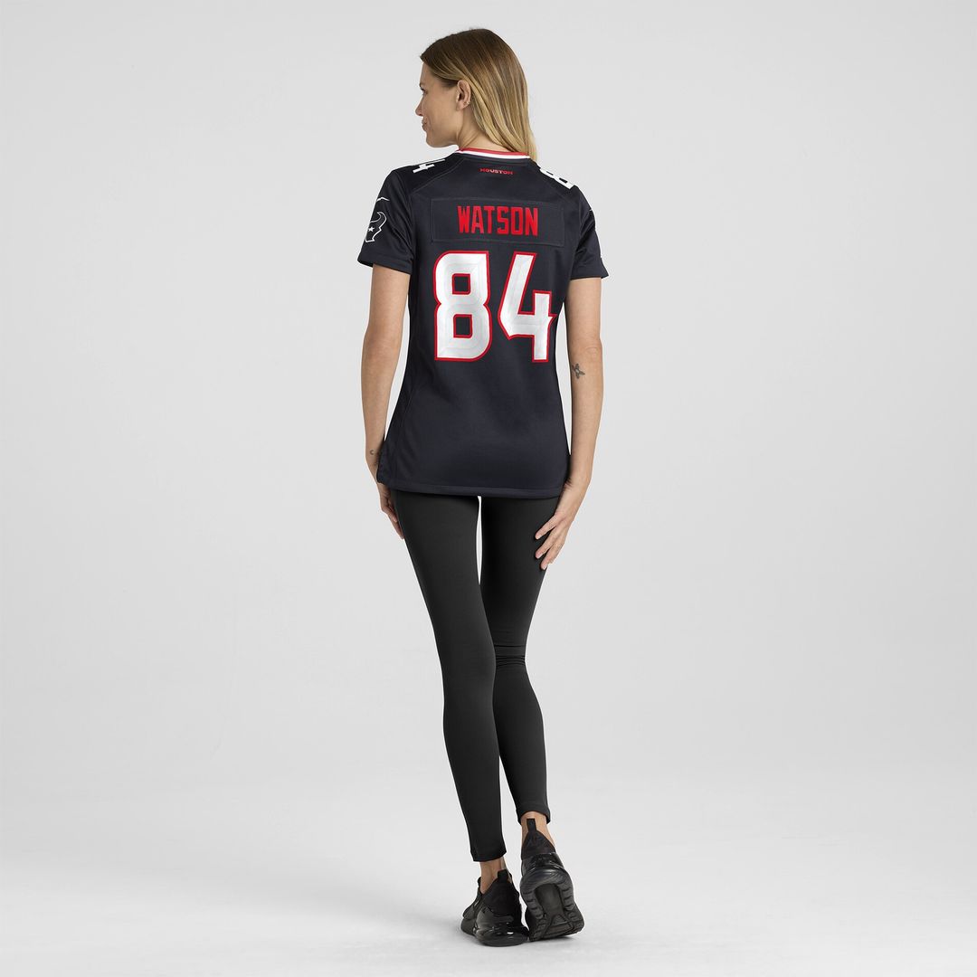 Justin Watson Houston Texans Nike Women's Team Game Official Jersey -  Navy