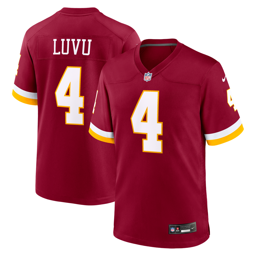 Frankie Luvu Washington Commanders Nike Hail Raiser Alternate Game Official Jersey - Black