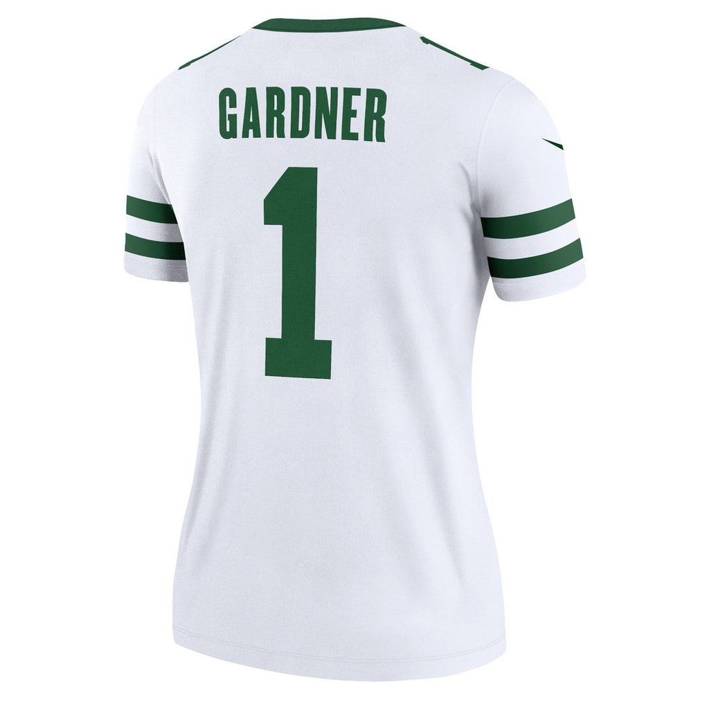 Ahmad Sauce Gardner New York Jets Nike Women's Legend Player Performance Top - Legacy Green