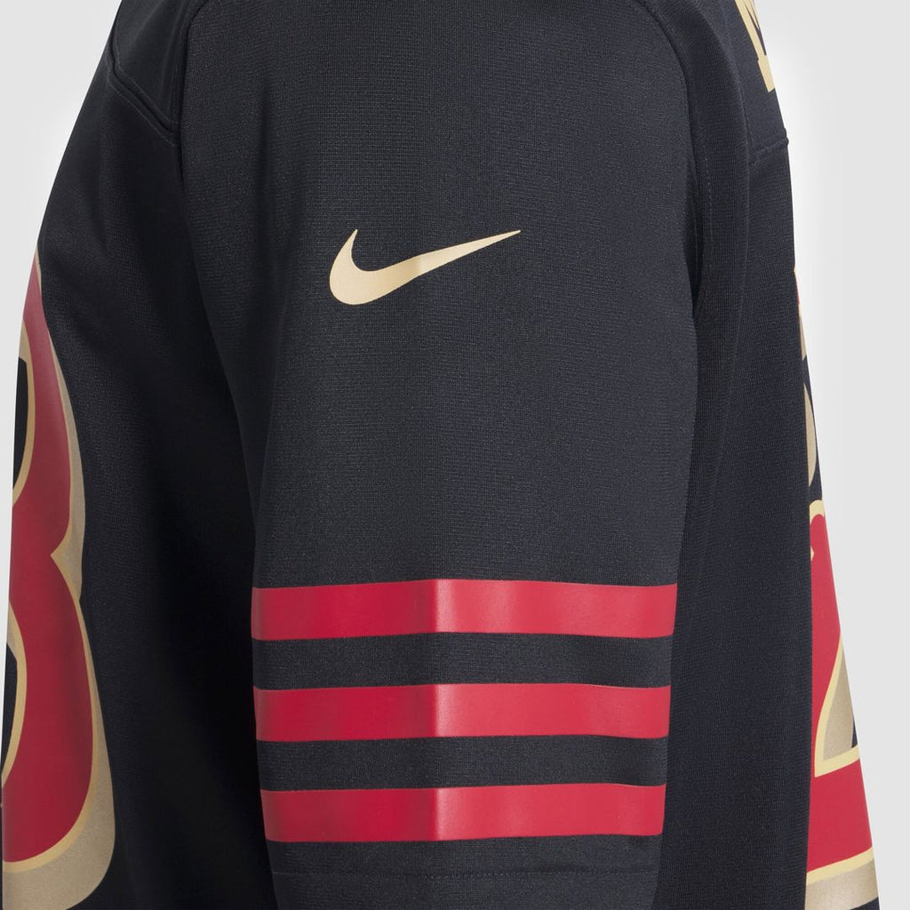 Christian McCaffrey San Francisco 49ers Nike 2025 Rivalries Collection Game Official Jersey - Black
