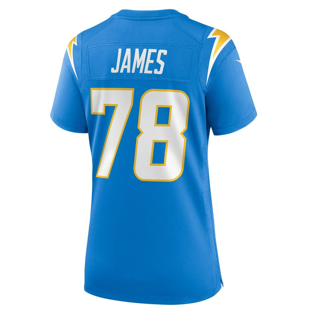 Andre James Los Angeles Chargers Nike Women's Team Game Jersey - Powder Blue