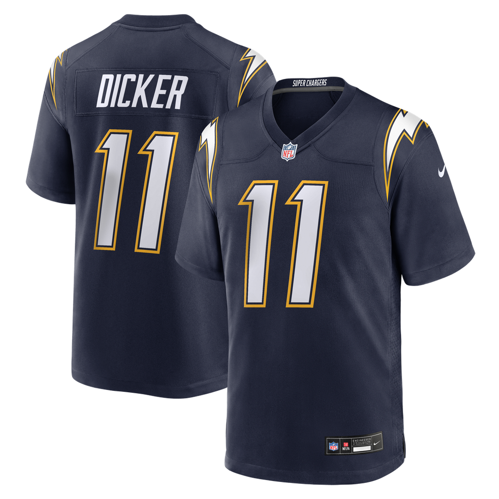 Cameron Dicker Los Angeles Chargers Nike Alternate Game Official Jersey -  Navy