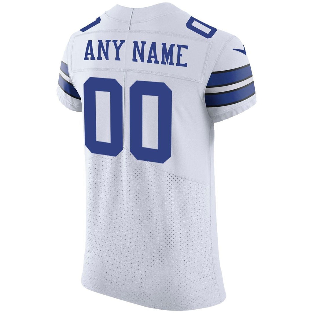Dallas Cowboys Nike Vapor Untouchable Custom Elite Official Jersey - White
