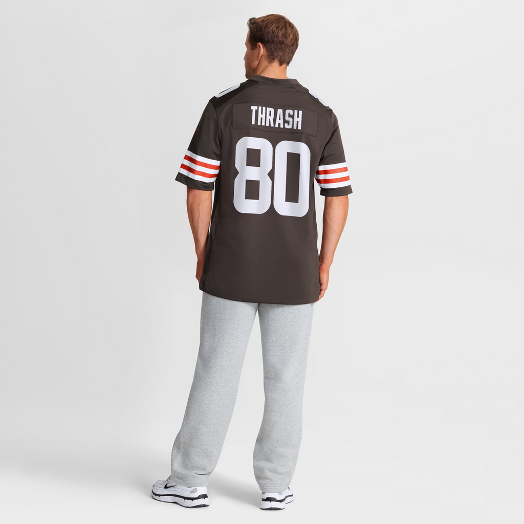 Jamari Thrash Cleveland Browns Nike Team Game Jersey - Brown