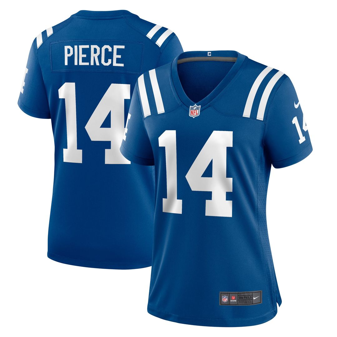 Alec Pierce Indianapolis Colts Nike Women's Player Game Official Jersey - Royal
