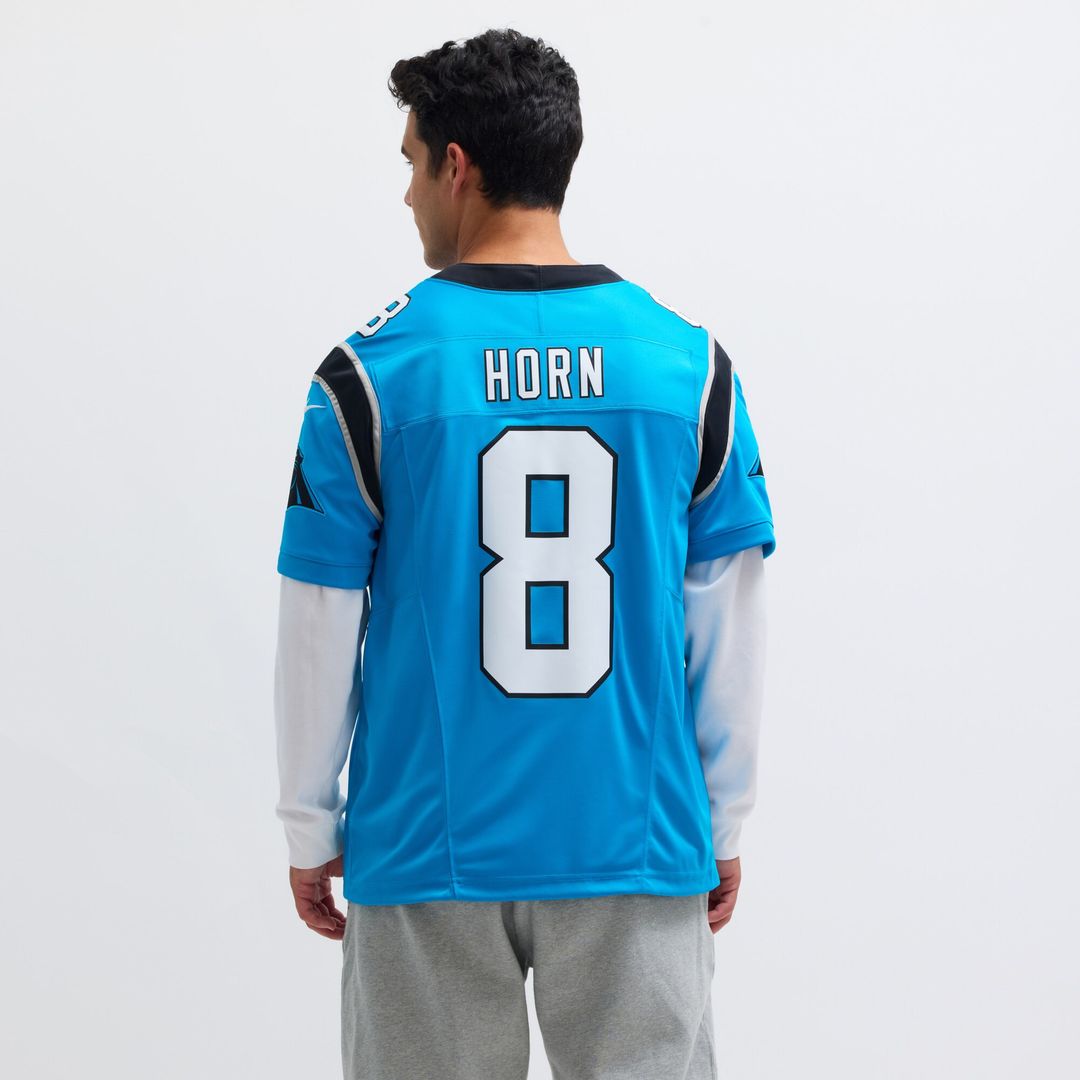 Jaycee Horn Carolina Panthers Nike Vapor F.U.S.E. Limited Official Jersey - Blue