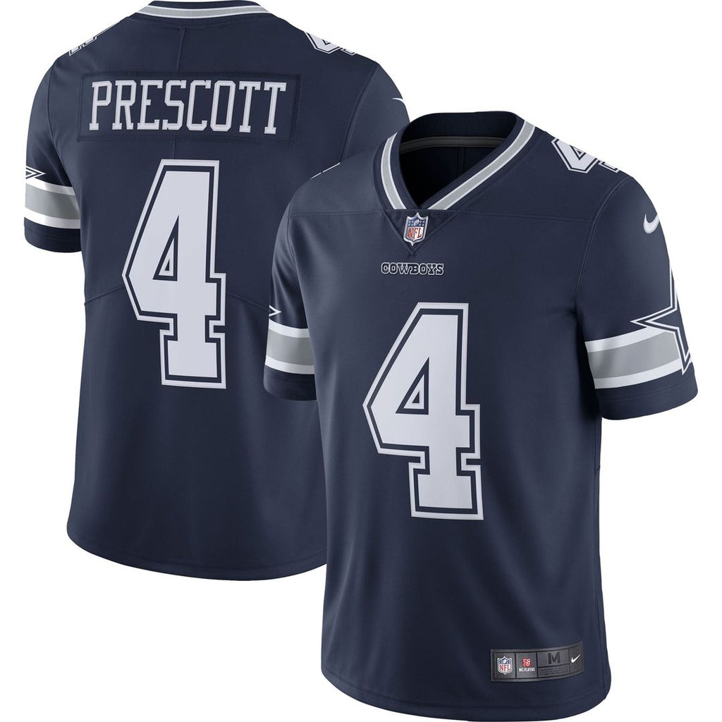 Dak Prescott Dallas Cowboys Nike Vapor Limited Player Official Jersey - Navy