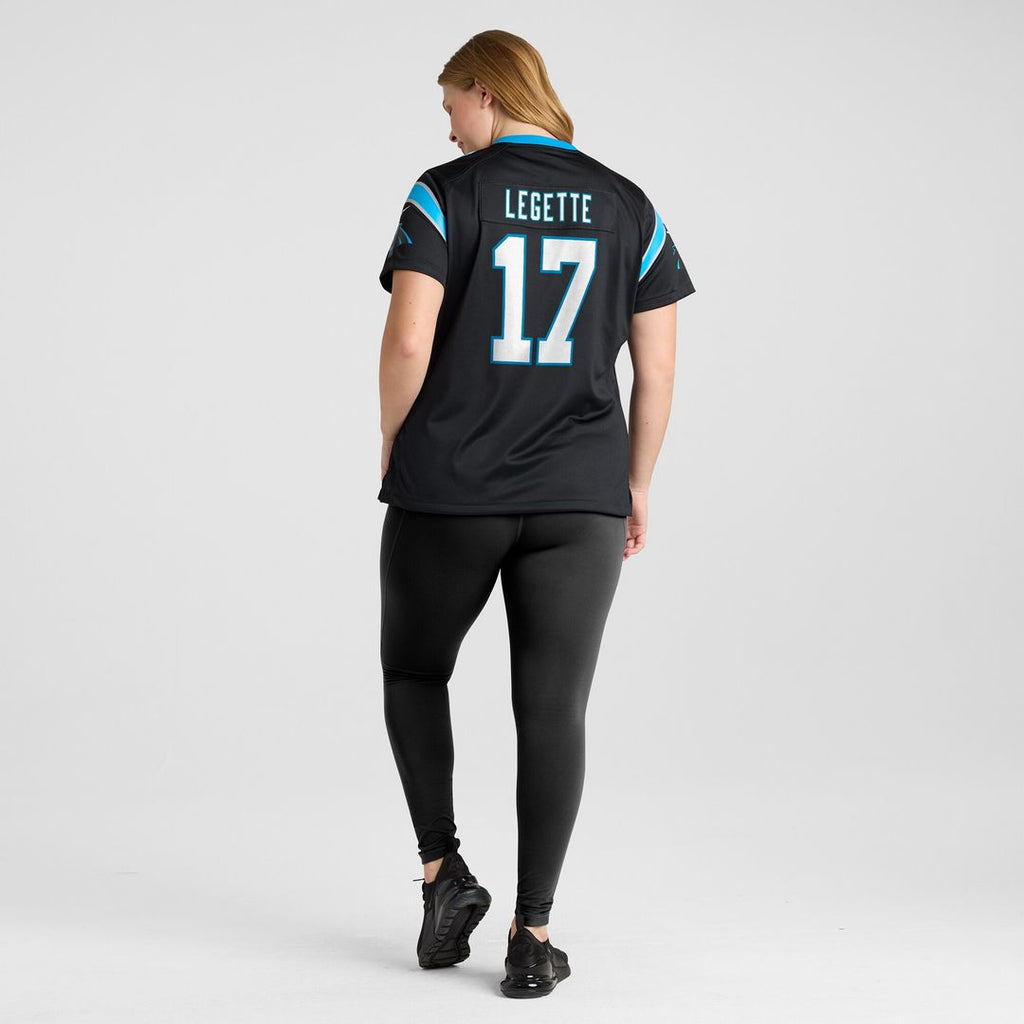Xavier Legette Carolina Panthers Nike Women's Game Jersey - Black