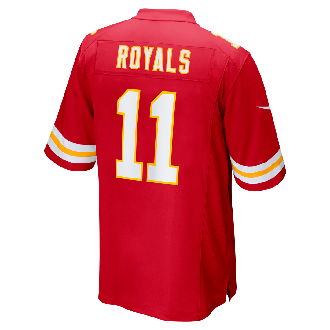 Jalen Royals Kansas City Chiefs Nike Team Game Official Jersey -  Red