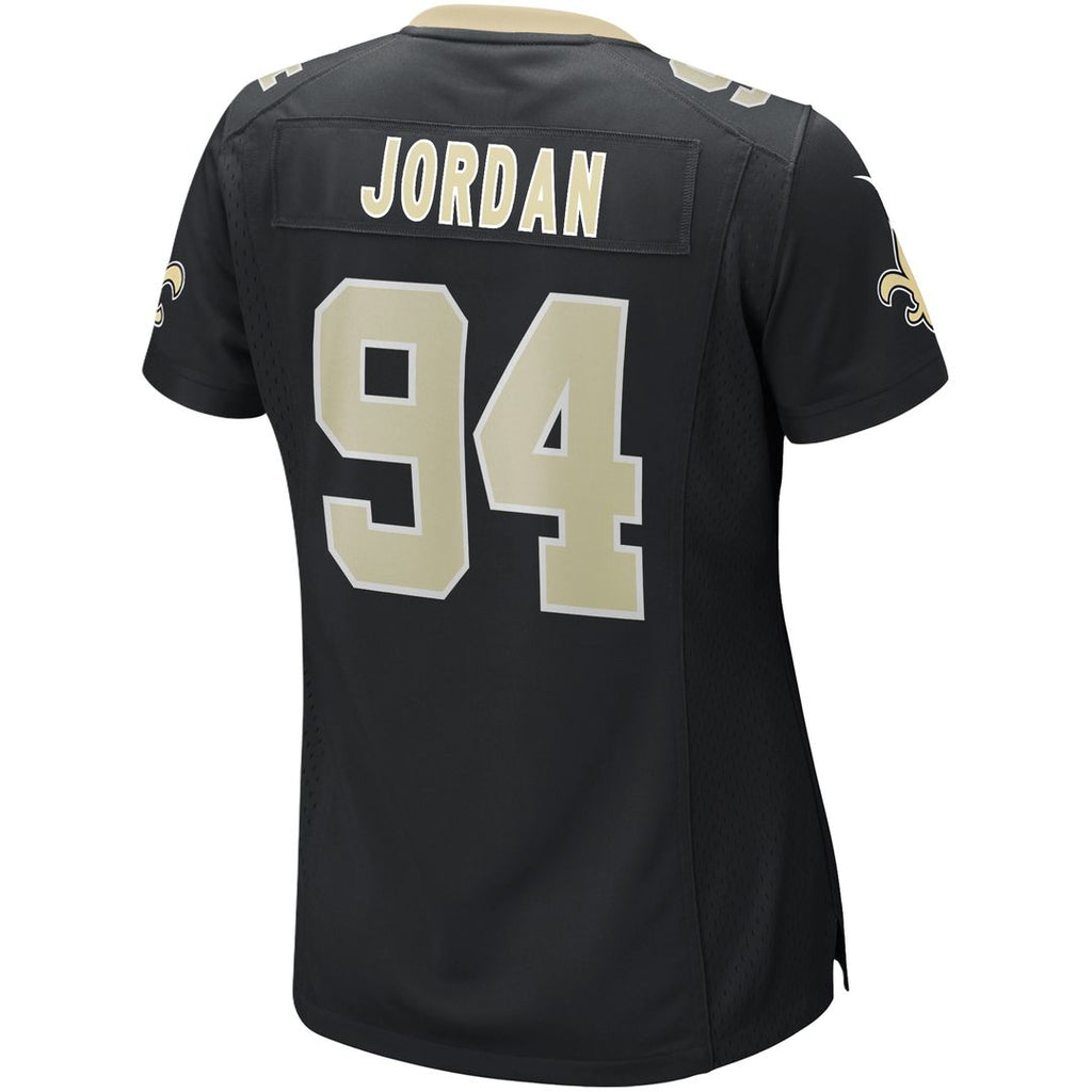 Cameron Jordan New Orleans Saints Nike Women's Game Official Jersey - Black