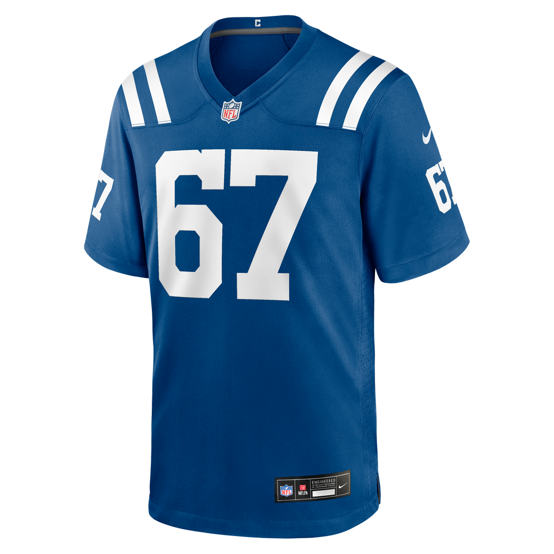 Luke Tenuta Indianapolis Colts Nike Team Game Official Jersey -  Royal