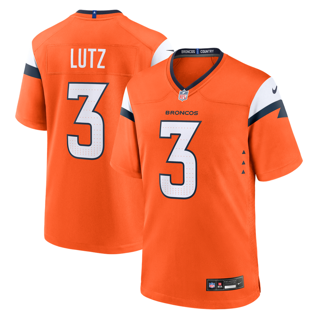 Wil Lutz Denver Broncos Nike Team Game Jersey - Orange