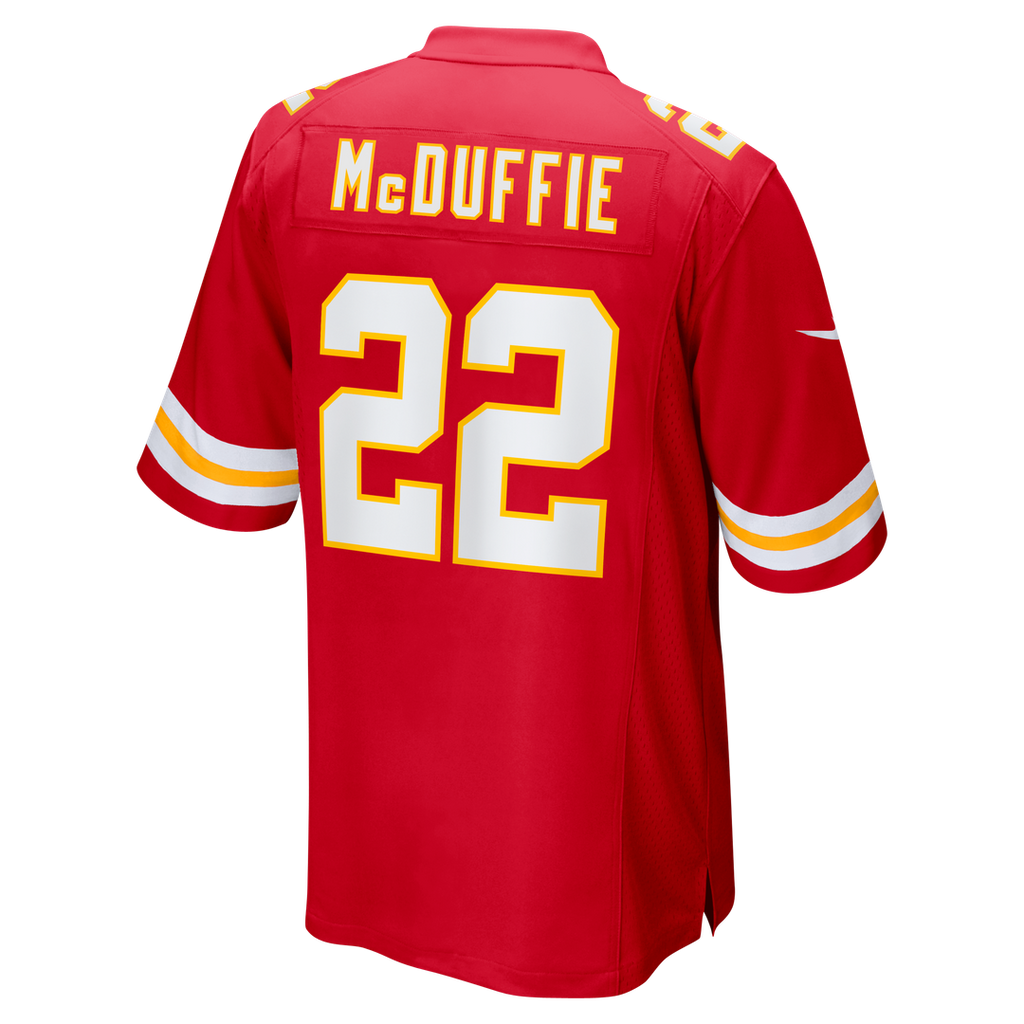 Trent McDuffie Kansas City Chiefs Nike Game Jersey - Red