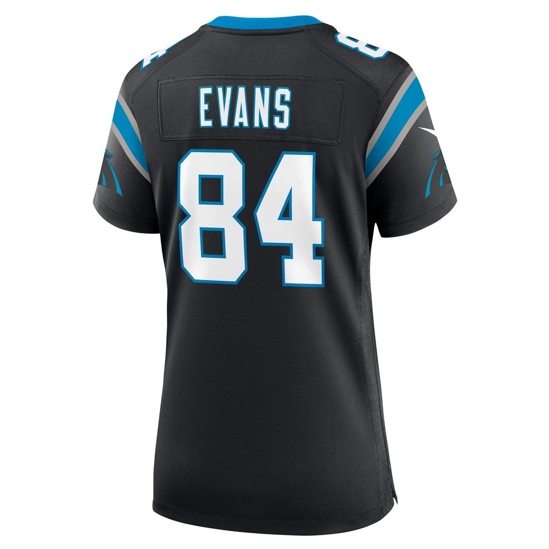 Mitchell Evans Carolina Panthers Nike Women's Team Game Official Jersey -  Black