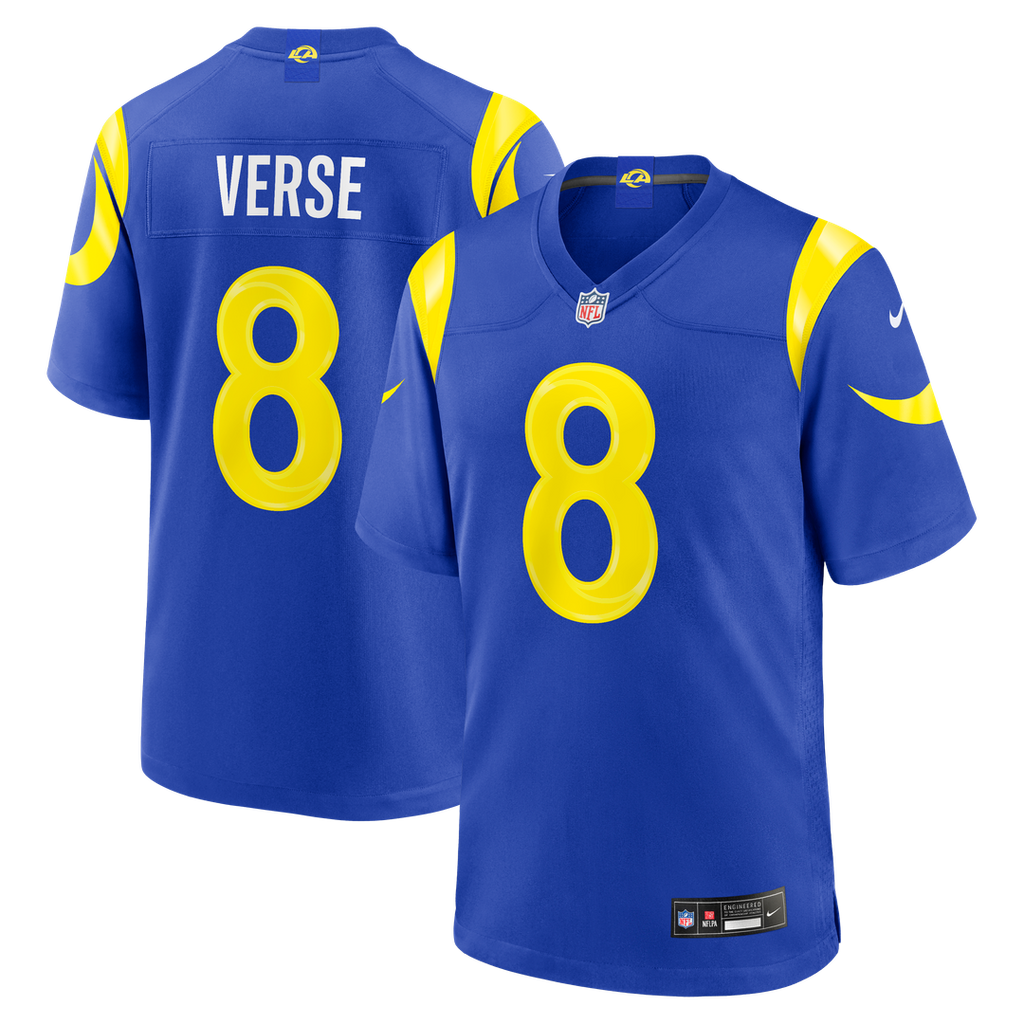 Jared Verse Los Angeles Rams Nike Team Game Player Official Jersey - Royal