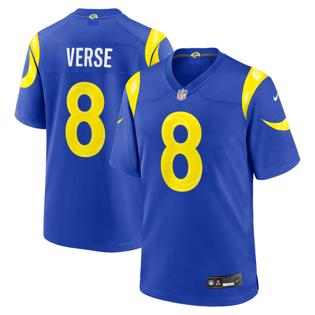 Jared Verse Los Angeles Rams Nike Team Game Player Official Jersey - Royal