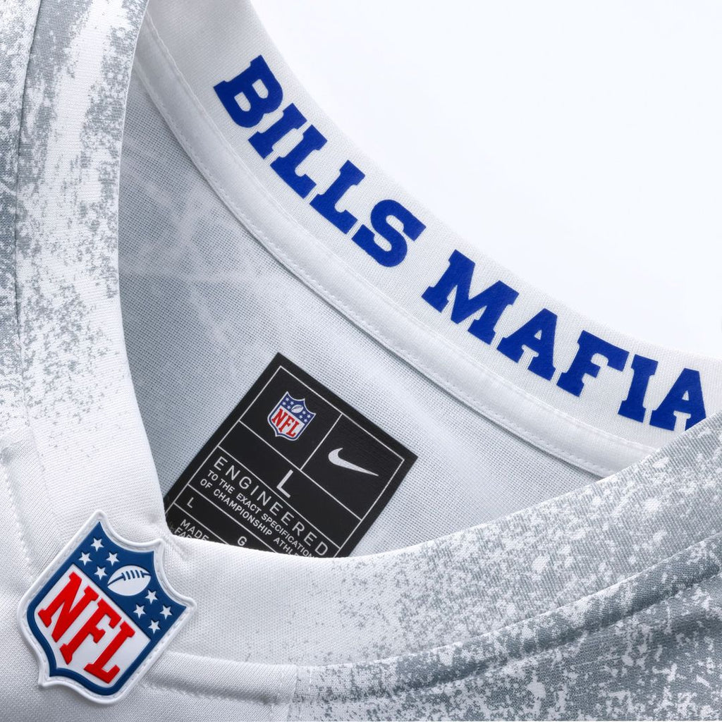 Keon Coleman Buffalo Bills Nike 2025 Rivalries Collection Game Official Jersey - White