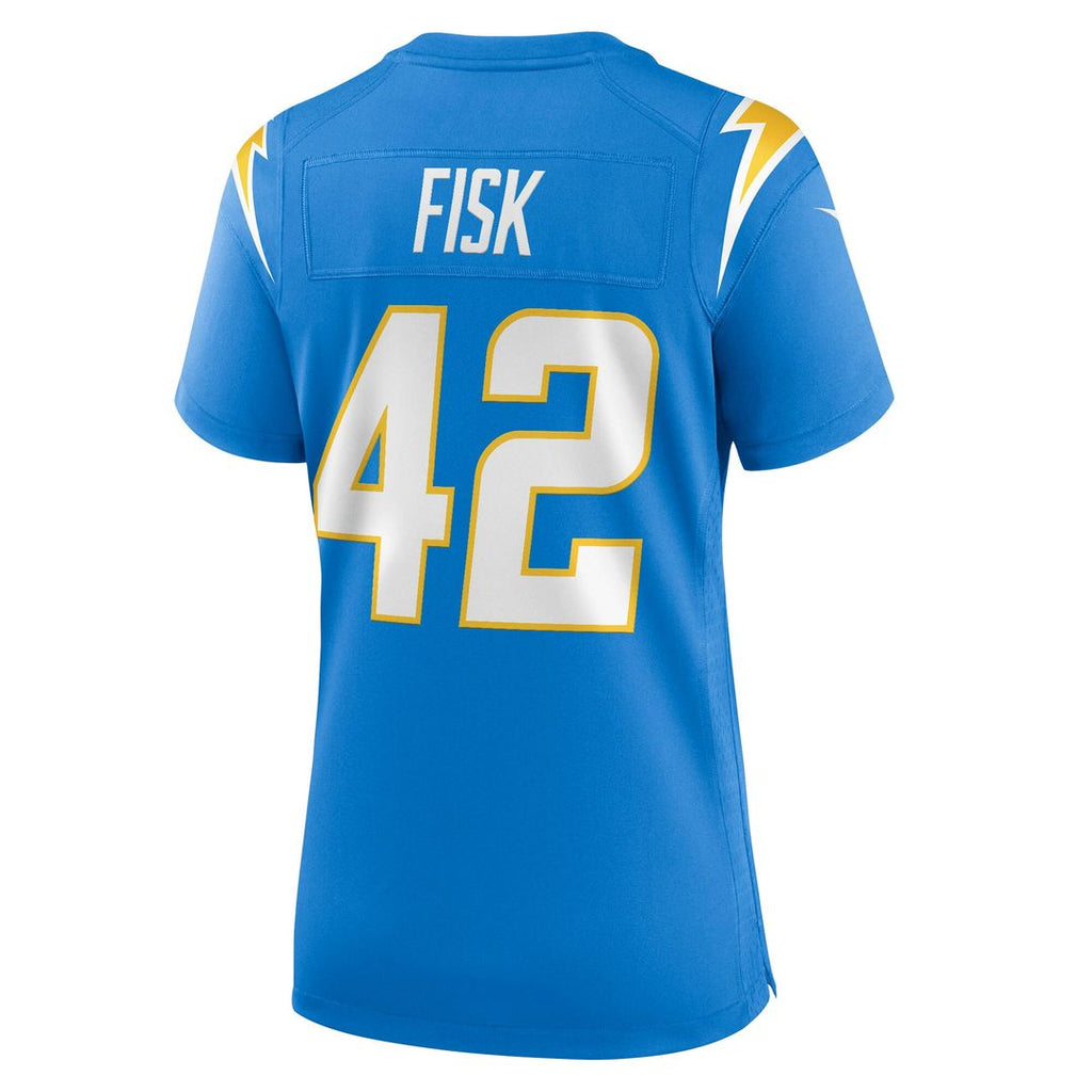 Tucker Fisk Los Angeles Chargers Nike Women's Team Game Jersey - Powder Blue