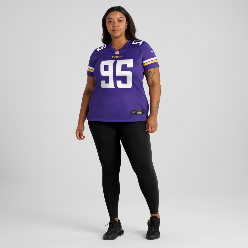 Caleb Banks Minnesota Vikings Nike Women's Team Game Official Jersey -  Purple