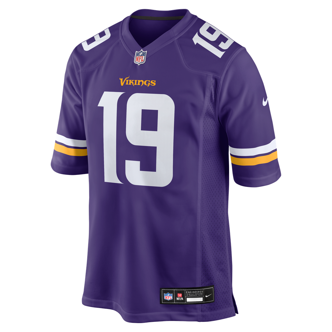 Sean Mannion Minnesota Vikings Nike  Game Official Jersey -  Purple