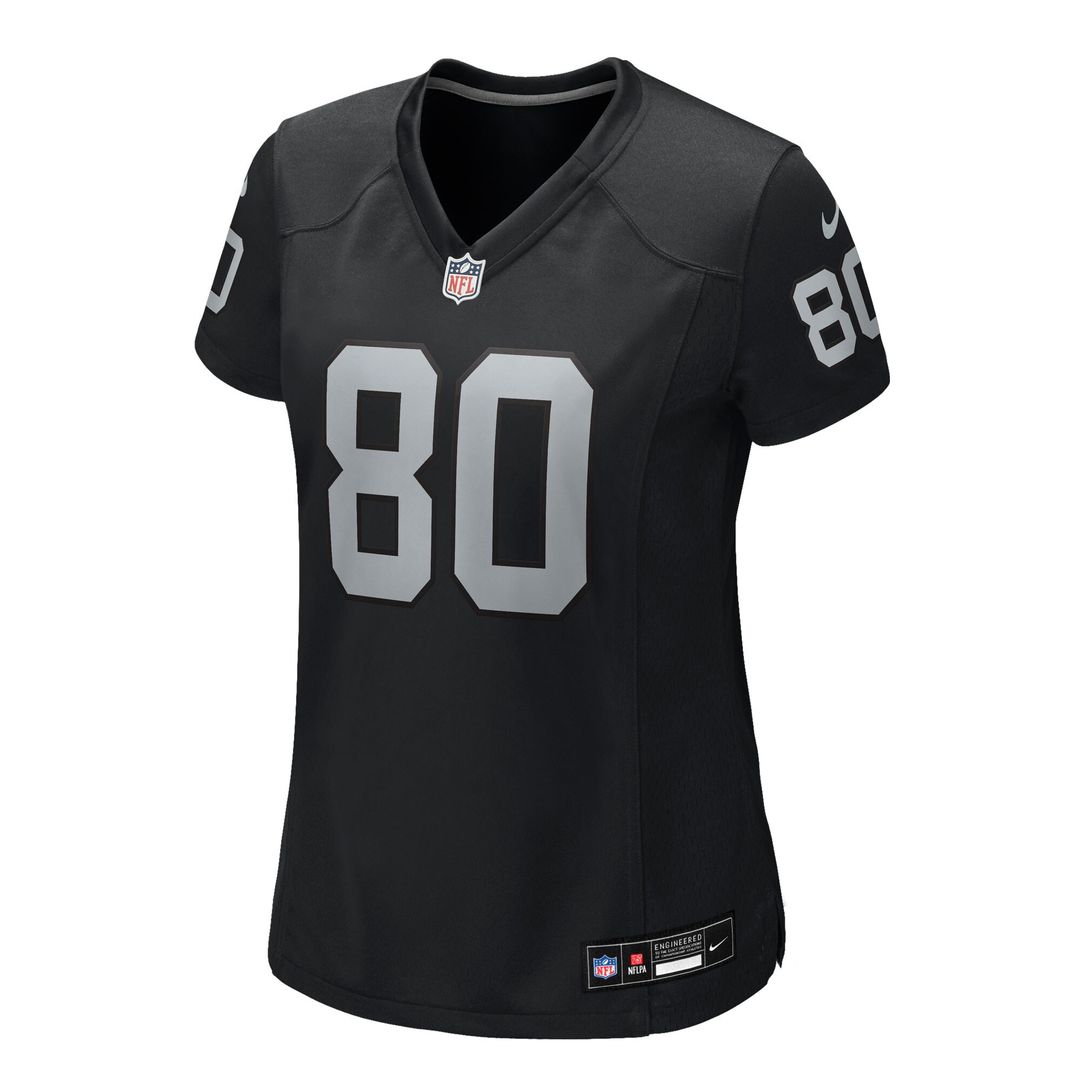 Ian Thomas Las Vegas Raiders Nike Women's Team Game Official Jersey -  Black