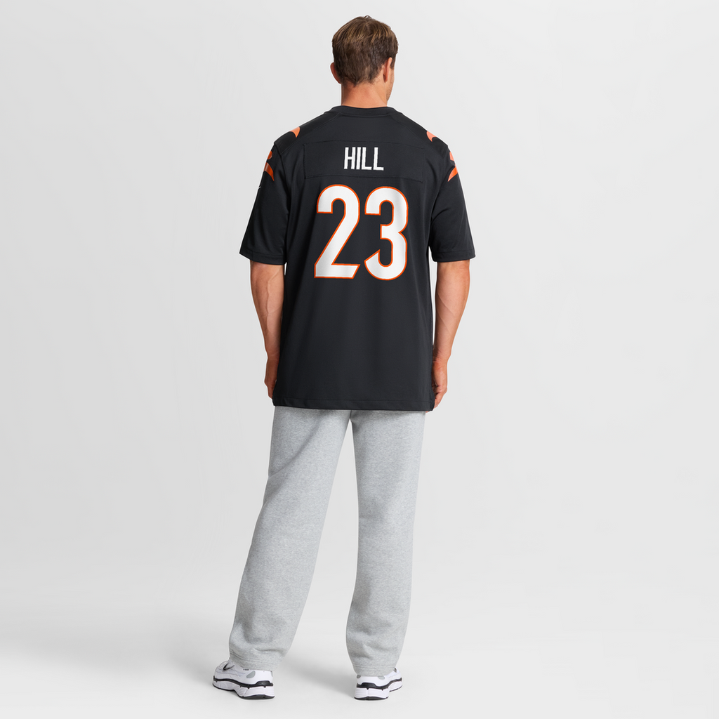 Daxton Hill Cincinnati Bengals Nike Player Game Official Jersey - Black
