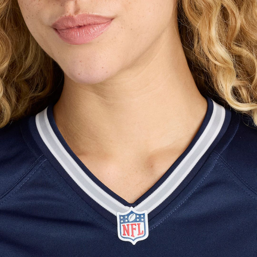 Number 1 Bride Dallas Cowboys Nike Women's Game Official Jersey - Navy