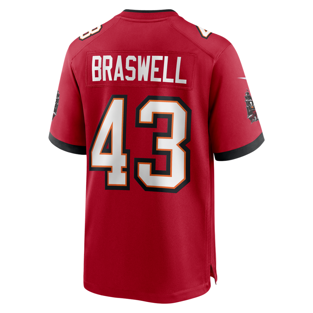 Chris Braswell Tampa Bay Buccaneers Nike Game Jersey - Red