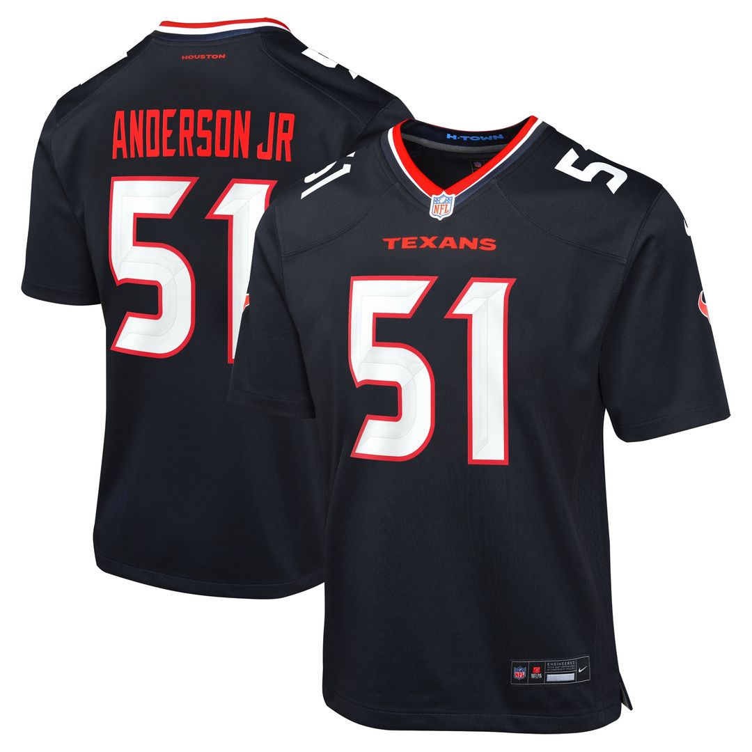 Will Anderson Jr. Houston Texans Nike Youth Game Official Jersey - White