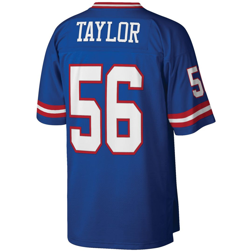 Lawrence Taylor New York Giants Mitchell & Ness Big & Tall 1986 Retired Player Replica Official Jersey - Royal