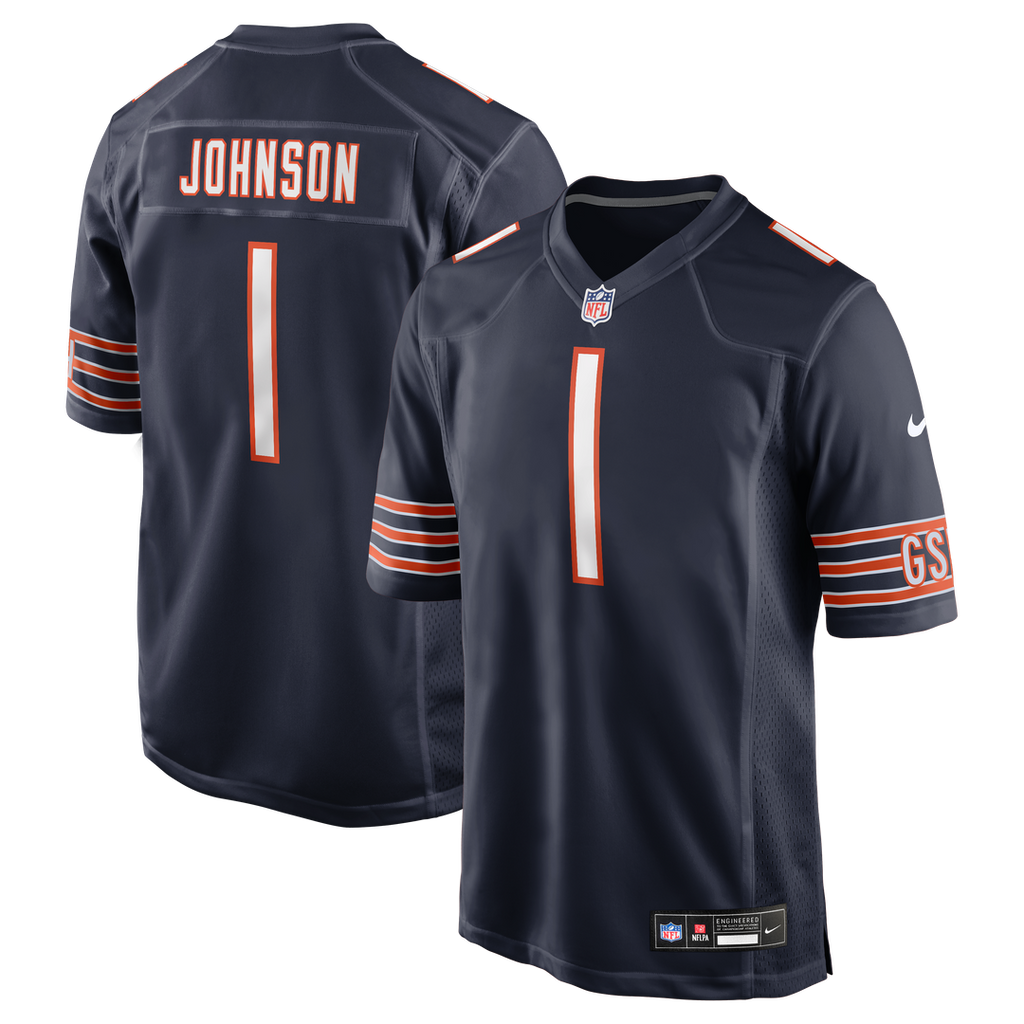 Jaylon Johnson Chicago Bears Nike Game Jersey - Navy