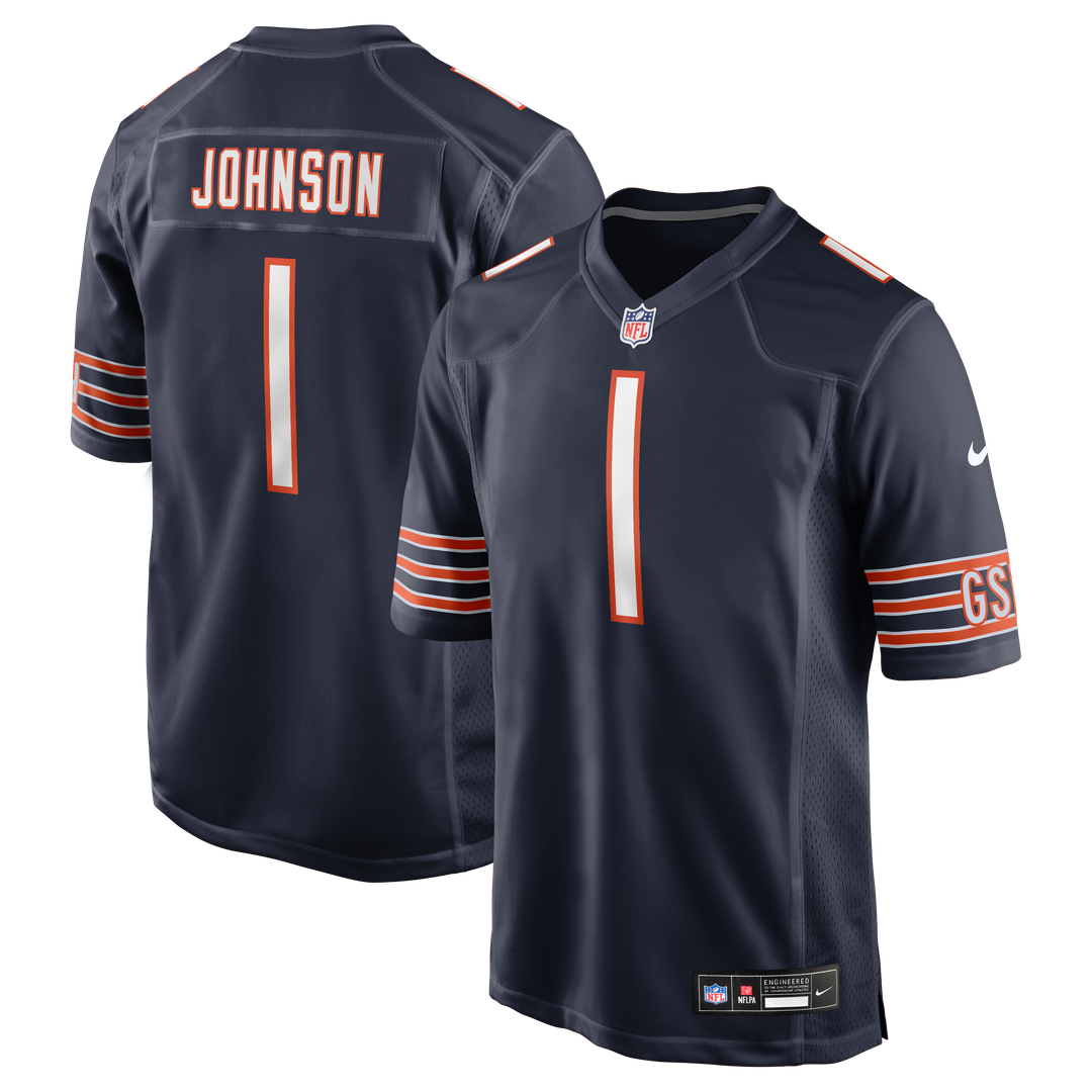 Jaylon Johnson Chicago Bears Nike Game Jersey - Navy