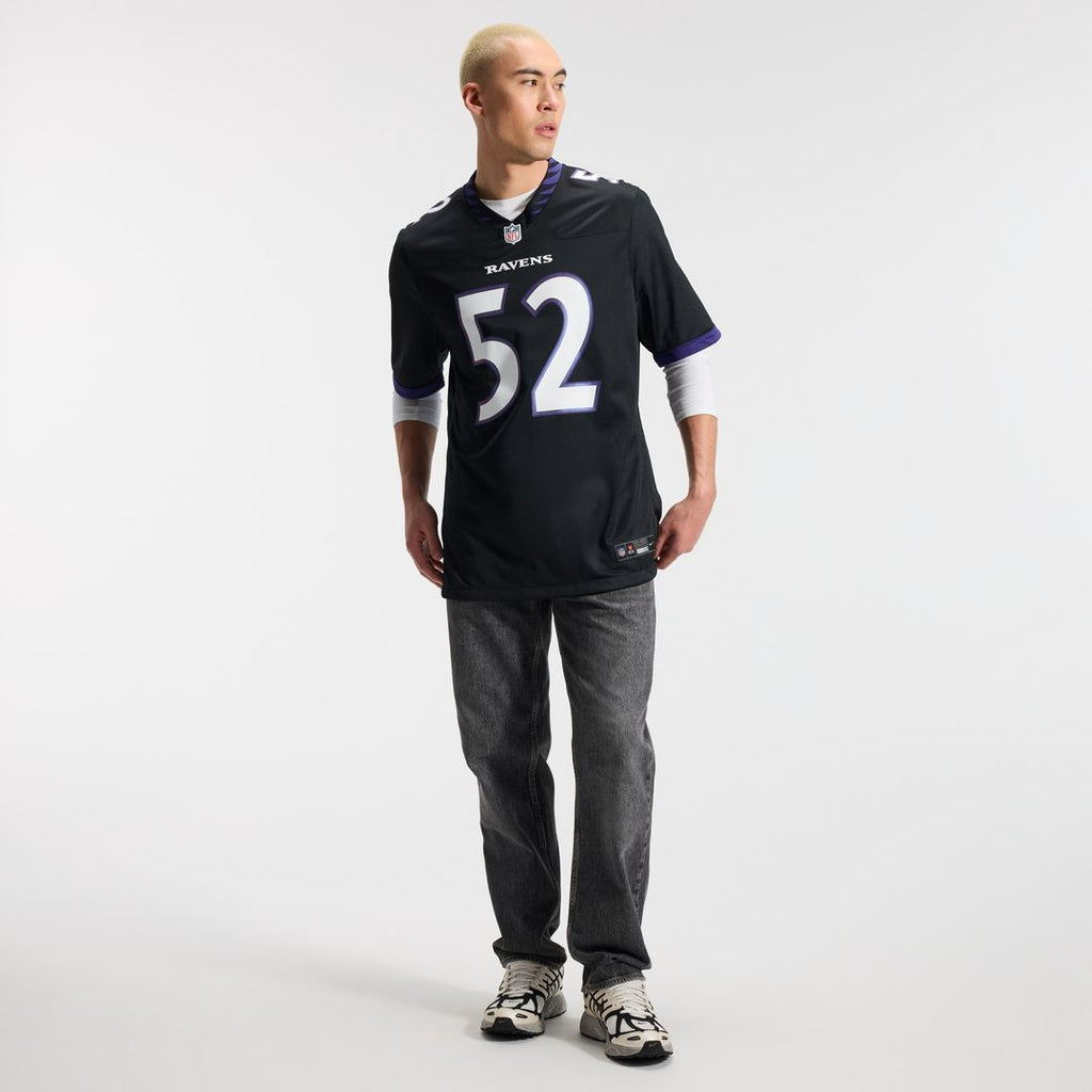 Ray Lewis Baltimore Ravens Nike Alternate Retired Player Game Official Jersey - Black