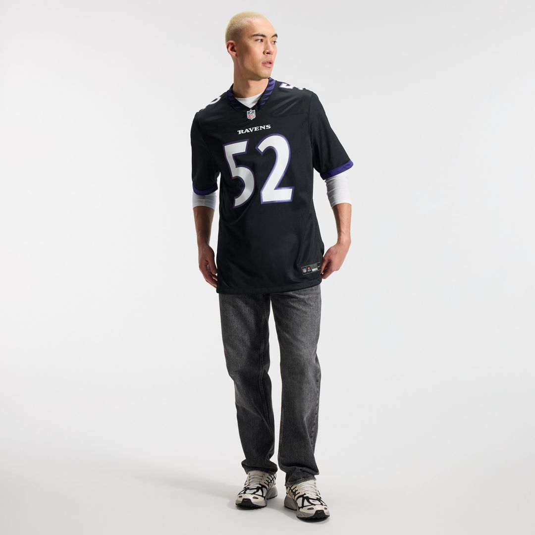 Ray Lewis Baltimore Ravens Nike Alternate Retired Player Game Official Jersey - Black